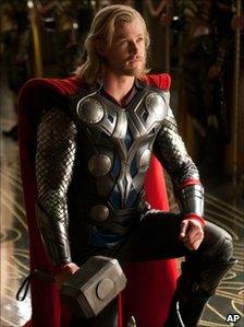 Chris Hemsworth in Thor