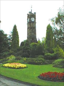 Tunstall Victoria Park clock tower