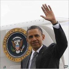 President Barack Obama in Deauville, France, 26 May 11