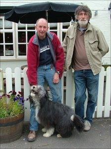 Martin Neil (lft) and Neil Toyne (rt) of the Ladbroke Action Group