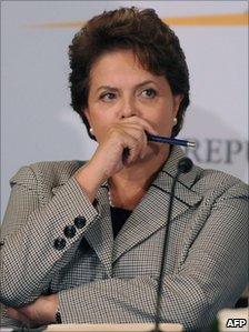 Brazilian President Dilma Rousseff - file photo