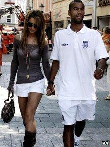 Cheryl and Ashley Cole