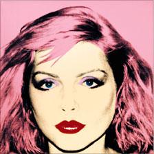 Debbie Harry by Andy Warhol