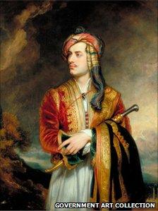 Thomas Phillips' portrait of Lord Byron