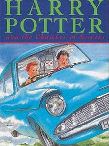 Book cover for Harry Potter and the Chamber of Secrets