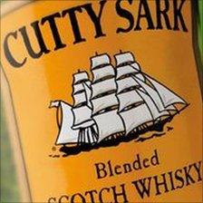 Cutty Sark bottle (picture courtesy of the Edrington Group)