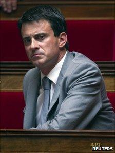 Manuel Valls in the French parliament, 14 June 2011