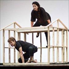 Marina Abramovic and Willem Dafoe. Photo: Antony Crook