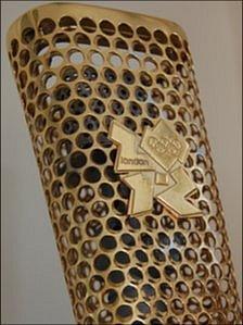 Prototype of the Olympic torch