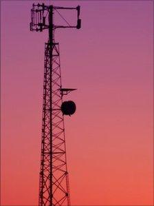 mobile mast