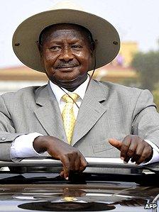 Ugandan President Yoweri Museveni