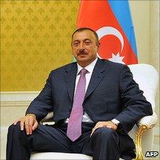 Azerbaijan's President Ilham Aliyev