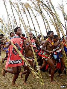 Reed Dance in Swaziland