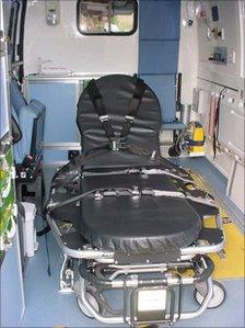 Inside St John Ambulance's bariatric vehicle