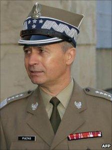 Czeslaw Piatas, the deputy defence minister who has been fired