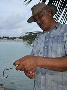 Darryl Green with hook