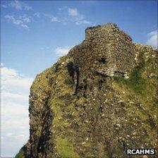 Coroghan Castle. Pic: RCAHMS