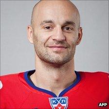 Slovak player Pavol Demitra
