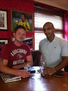 Daniel Jones and Aakeid Elhamri