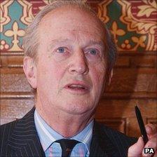 Lord Hunt pictured during a press conference in March 2011 at the House of Lords