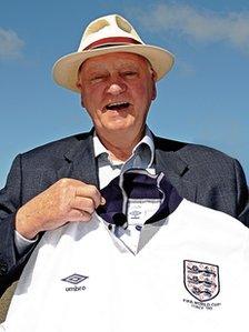 Sir Bobby Robson. Photo: Sir Bobby Robson Foundation