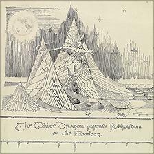 The White Dragon Pursues Roverandom & the Moondog by JRR Tolkien