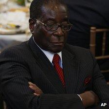 Robert Mugabe photographed in 2009