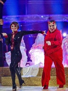 Russell Grant and Flavia Cacace