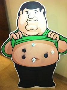 Board in doctor's surgery