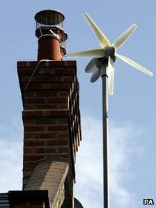 Domestic wind turbine