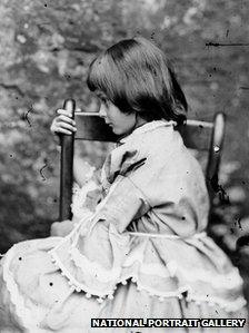 Lewis Carroll took this photo of Alice Liddell in 1858