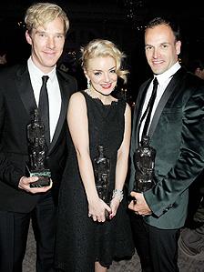 Benedict Cumberbatch, Sheridan Smith and Jonny Lee Miller