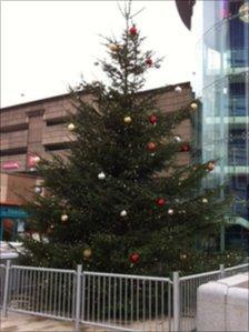 Blackburn Christmas tree