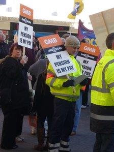 Public sector strike in Southend