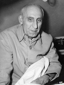 Persian Premier Mohammed Mossadeq, file pic, May 1952