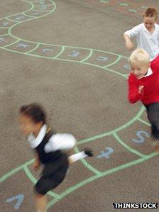 Children playing