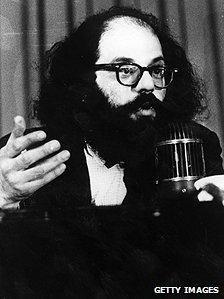 Poet Allen Ginsberg, pictured in the 1960s