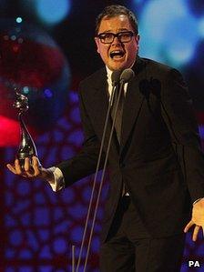 Alan Carr at the National TV Awards