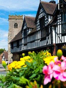 Much Wenlock Guildhall and Parish Church, picture by Shropshire and Telford Destination Management Partnership