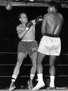 Henry Cooper and Muhammad Ali