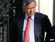 Eric Daniels leaves Downing St in 2008