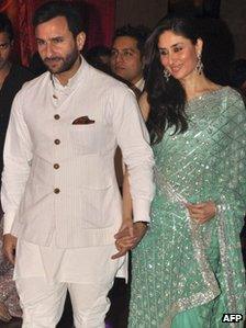 Saif Ali Khan and Kareena Kapoor