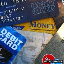 Credit and debit cards