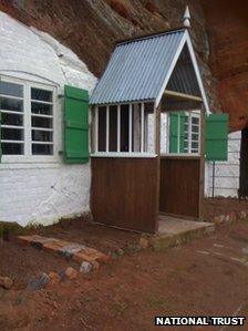 Restored porch - National Trust