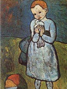 Child With A Dove by Pablo Picasso