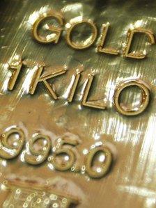 One kilogram bar gold bullion