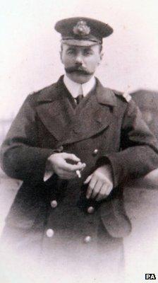 Dr John Edward Simpson, who wrote the letter while aboard the Titanic