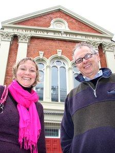 Judy James and Charles Crosland