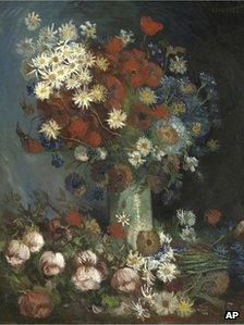 Still Life with Meadow Flowers and Roses