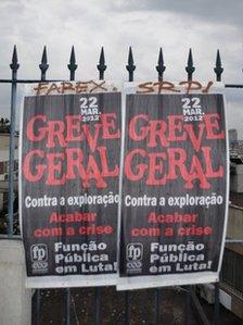 Poster for general strike